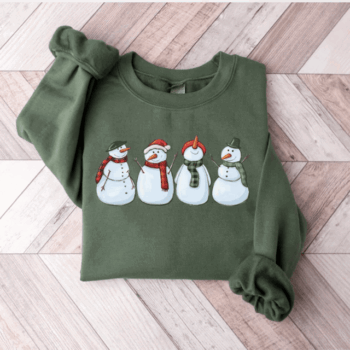4 LITTLE SNOWMAN CHRISTMAS SWEATER