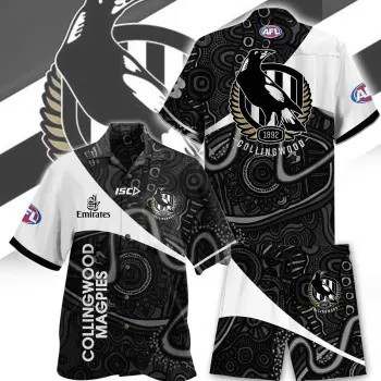 Collingwood Magpies combo Hawaiian