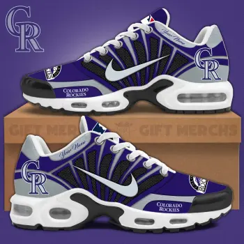 Colorado Rockies Customized Premium Sport Shoes