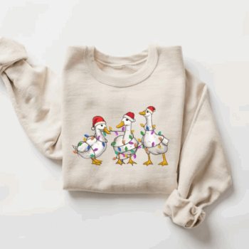 DUCK CHRISTMAS SWEATER