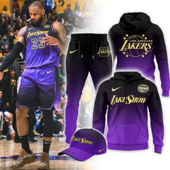 Los Angeles Lakers City Edition Combo Hoodie | Jogger | Cap