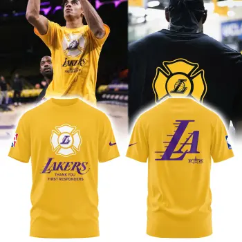 LAKERS X LAFD CHARITY ADULT Tshirt | Jogger | Cap