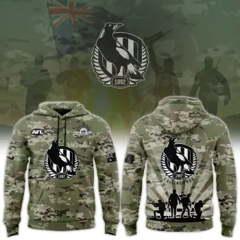 Collingwood Magpies Veteran Combo Limited Edition Hoodie