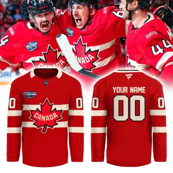 Canada Fanatics Red 2025 4 Nations Face Off Premium Player Jersey