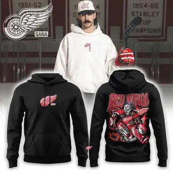 .Detroit Red Wings Premium Combo Hoodie & Cap & Jogger – Limited Edition