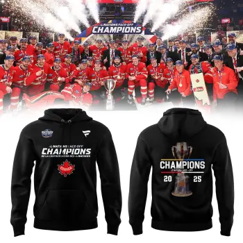 Canada Fanatics Steel 2025 4 Nations Face Off Champions Combo Hoodie | Cap | Jogger v2