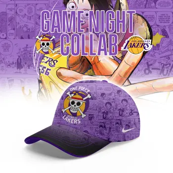 _Los Angeles Lakers x One Piece Cap | Purple