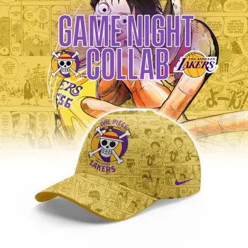 _Los Angeles Lakers x One Piece Cap | Yellow