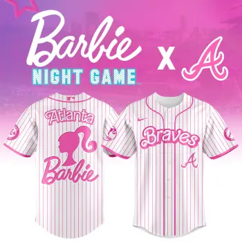 Atlanta Braves Barbie Night Special Jersey