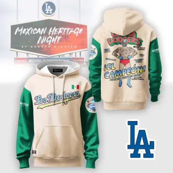 _  Los Angeles Dodger Mexican Heritage Combo Hoodie