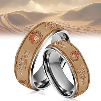 Premium GGST Silver Tungsten Rings