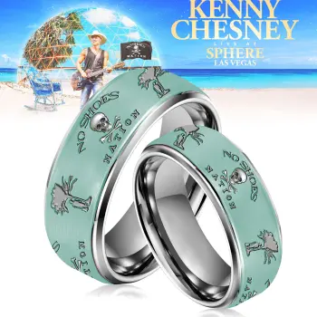 Premium KNCN Silver Tungsten Rings