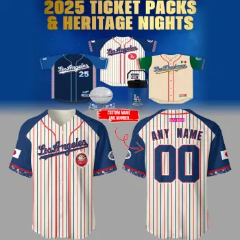Los Angeles Dodger MLB 2025 “Japanese Heritage Night 2025” Custom