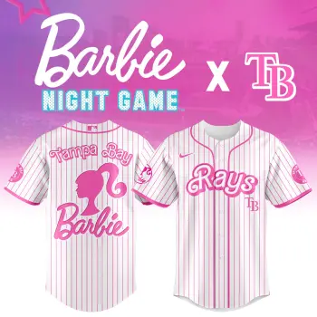 Tampa Bay Rays Barbie Night Special Jersey