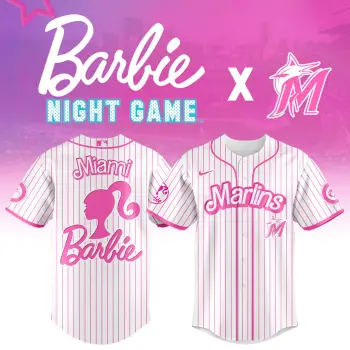 Miami Marlins Barbie Night Special Jersey