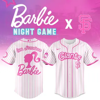 San Francisco Giants Barbie Night Special Jersey
