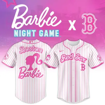 Boston Red Sox Barbie Night Special Jersey