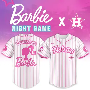 Houston Astros Barbie Night Special Jersey