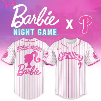 Philadelphia Phillies Barbie Night Special Jersey