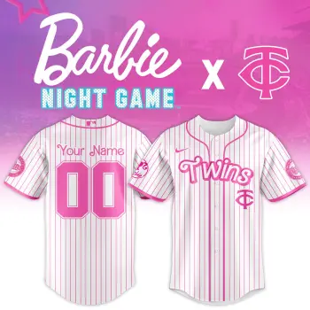 Minnesota Twins Barbie Night Special Jersey - CUSTOMIZED - Baseball Jersey
