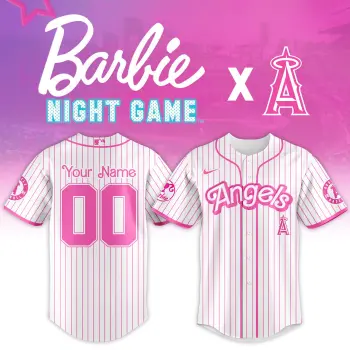 Los Angeles Angels Barbie Night Special Jersey - CUSTOMIZED