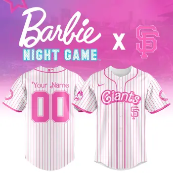 San Francisco Giants Barbie Night Special Jersey - CUSTOMIZED
