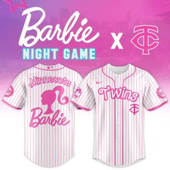 Minnesota Twins Barbie Night Special Jersey