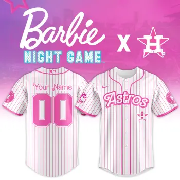Houston Astros Barbie Night Special Jersey - CUSTOMIZED