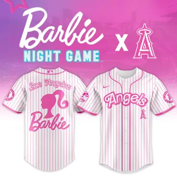 Los Angeles Angels Barbie Night Special Jersey