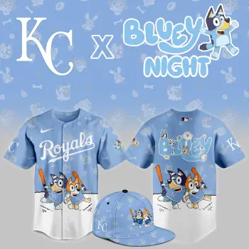 Kansas City Royals Bluey Night Version Special Jersey