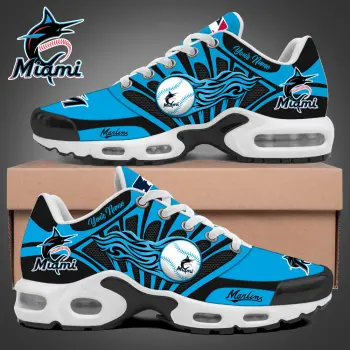 Miami Marlins Customized Premium Sport Shoes