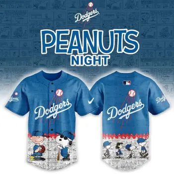 Los Angeles Dodgers x 75th Peanut Anniversary Baseball Jersey Combo