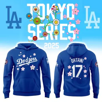 _Los Angeles Dodgers OHTANI Tokyo Series 2025 Navy Combo Limited Edition Hoodie | Jogger | Cap