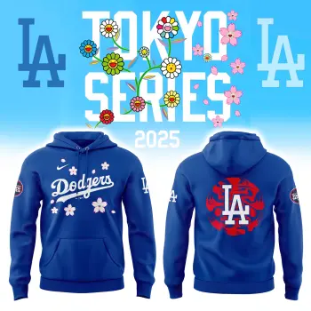 _Los Angeles Dodgers Tokyo Series 2025 Navy Combo Limited Edition Hoodie | Jogger | Cap