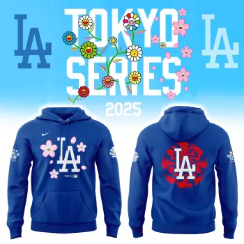 _Los Angeles Dodgers Tokyo Series 2025 Navy Combo Limited Edition Hoodie | Jogger | Cap v2