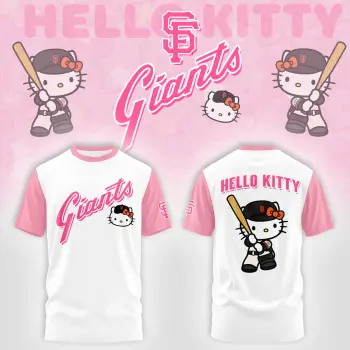 San Francisco Giants x Hello Kitty Version 2025 Combo Tshirt | Cap | Jogger v3