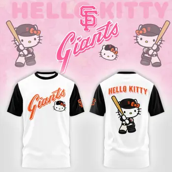 San Francisco Giants x Hello Kitty Version 2025 Combo Tshirt | Cap | Jogger v2