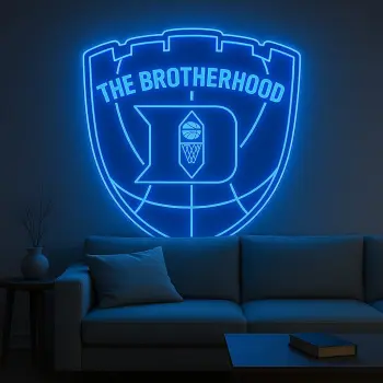 _ Duke Blue Devils men's basketball Premium Neon Sign Decor